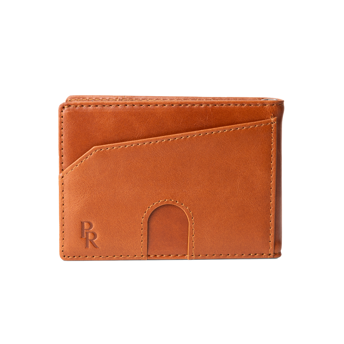 Langford Money Clip Wallet - Tan Brown