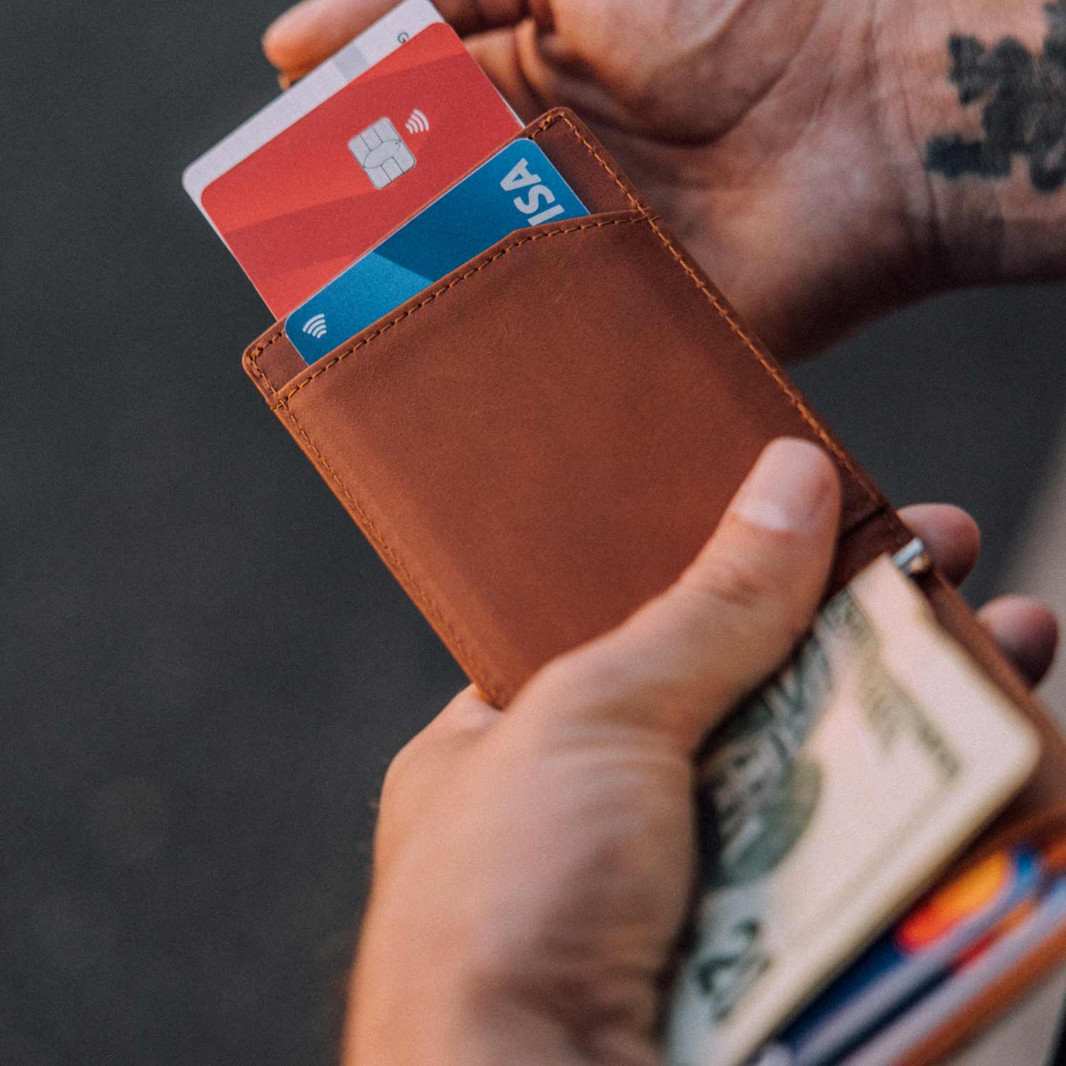 Langford Money Clip Wallet