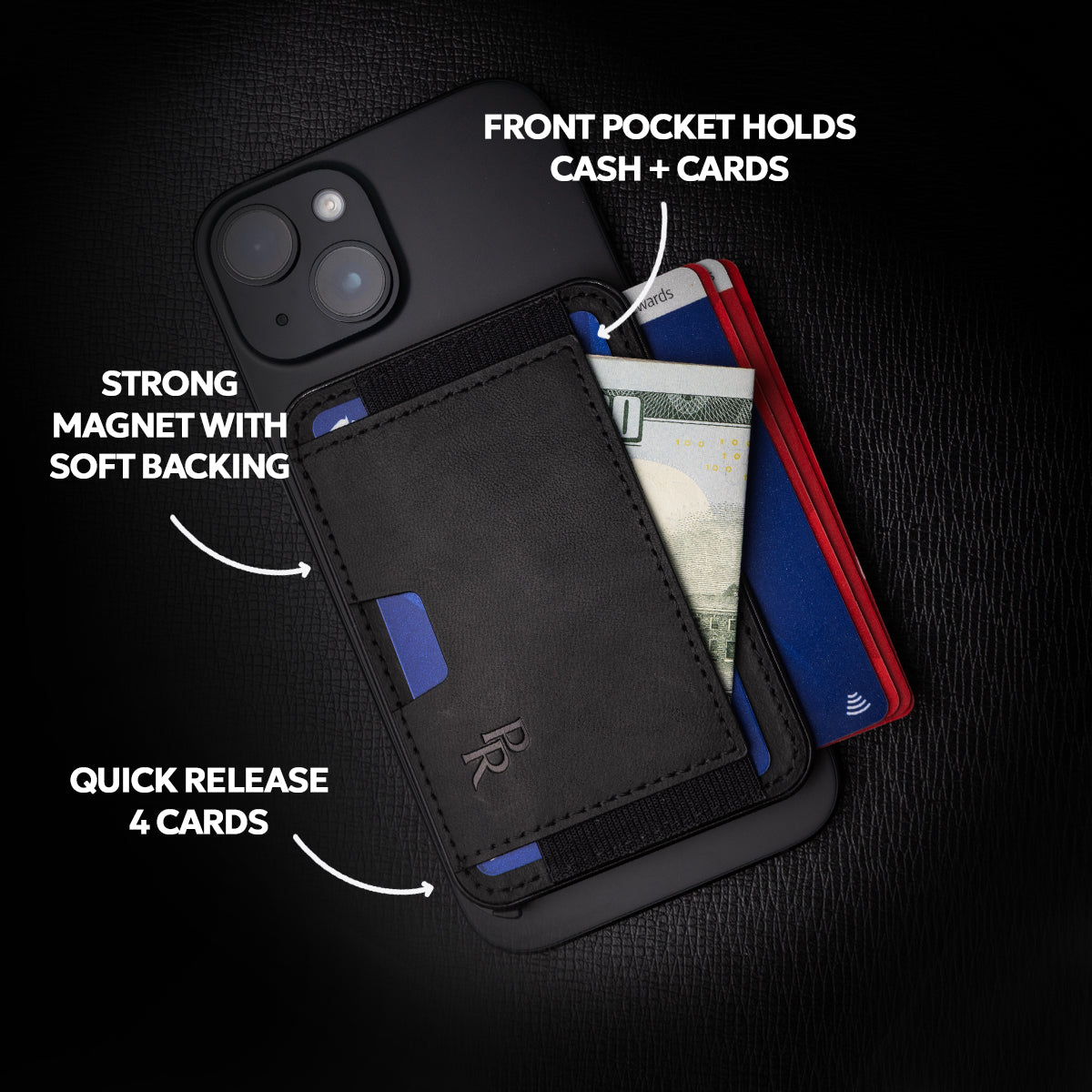 Winslow Cardholder | Magsafe® Compatible - Saddle