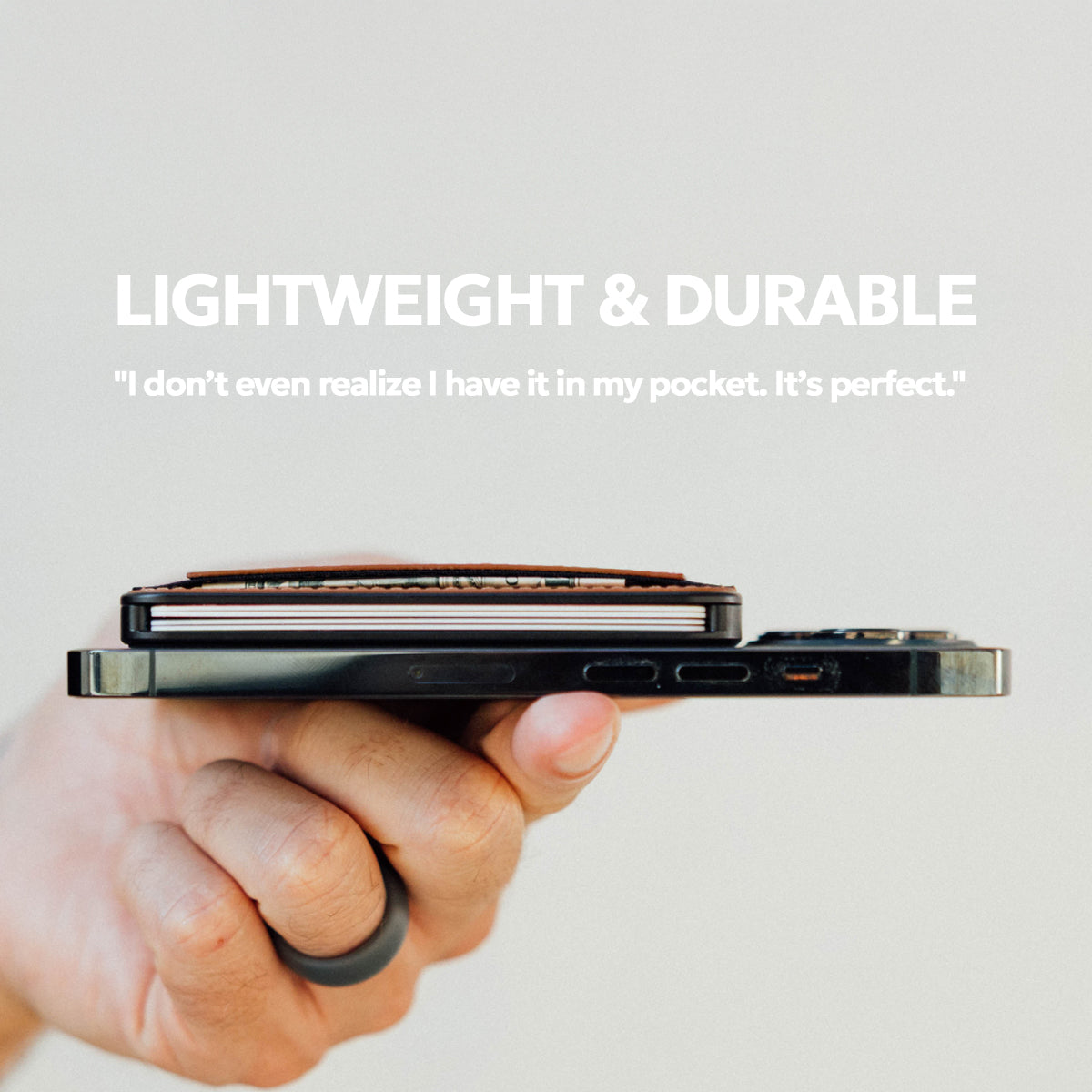 Winslow Cardholder | Magsafe® Compatible - Saddle