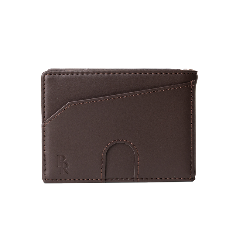 Langford Money Clip Wallet - Brown