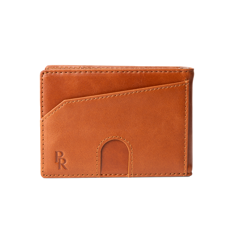 Langford Money Clip Wallet - Tan Brown